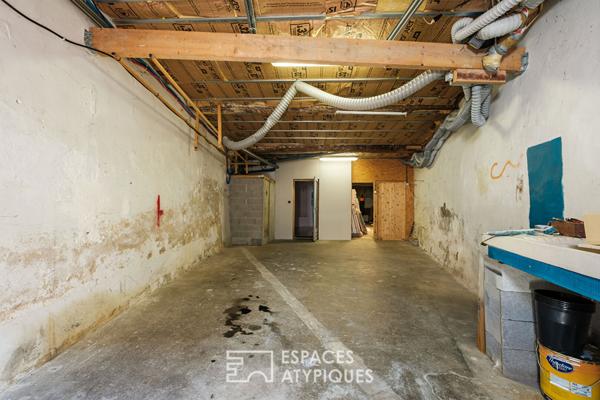 Loft à l’esprit industriel à deux pas des commerces