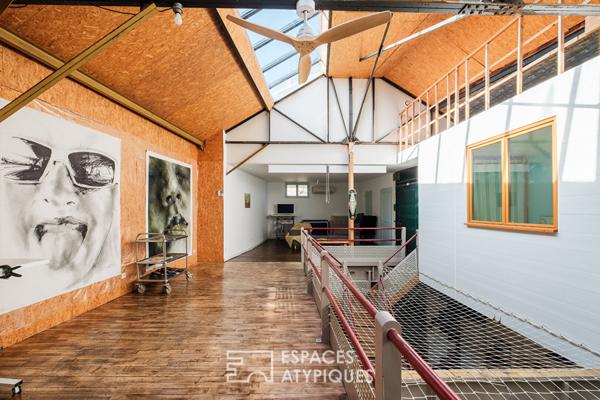 Loft à l’esprit industriel à deux pas des commerces