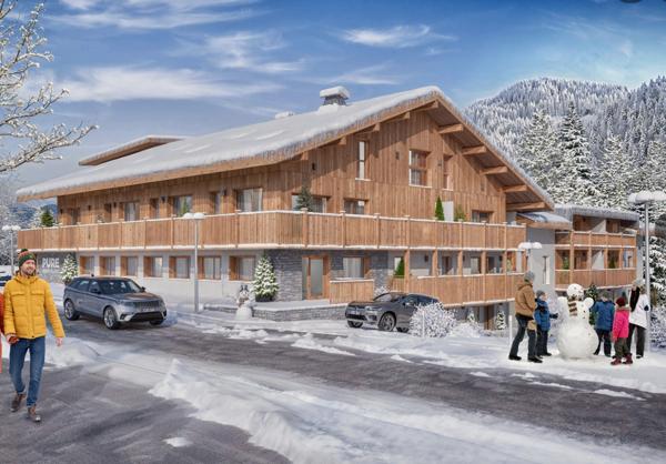 Un lieu de vie unique dans la vallée de Chamonix: T5 avec grande terrrasse face montagne