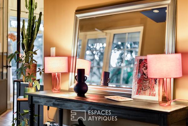 Maison toulousaine rénovée et son pigeonnier avec jardin