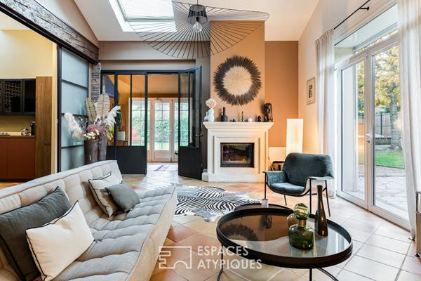 Maison toulousaine rénovée et son pigeonnier avec jardin