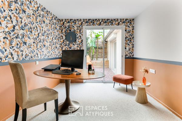 Maison toulousaine rénovée et son pigeonnier avec jardin