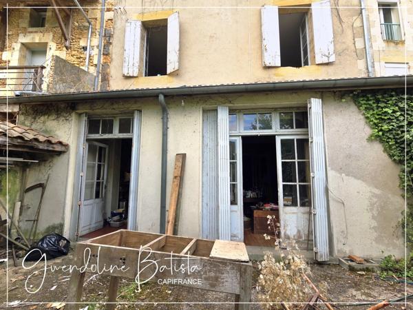 Maison de ville de caractère - 6 chambres - 223 m² - Jardin - BERGERAC (24)