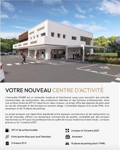 EN EXCLUSIVITE - A LOUER – LOCAUX COMMERCIAUX & PROFESSIONNELS – LE MOULE (QUARTIER PORTLAND)
