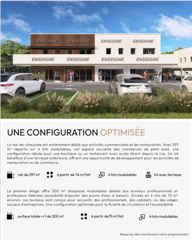 EN EXCLUSIVITE - A LOUER – LOCAUX COMMERCIAUX & PROFESSIONNELS – LE MOULE (QUARTIER PORTLAND)
