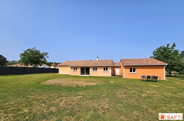 Maison plain-pied 4 chambres 182 m²