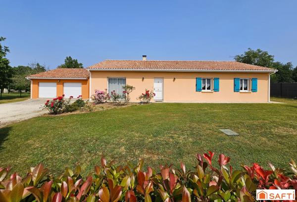 Maison plain-pied 4 chambres 182 m²