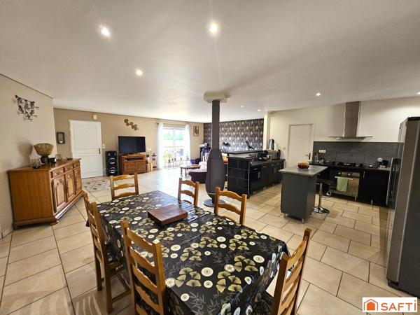 Maison plain-pied 4 chambres 182 m²