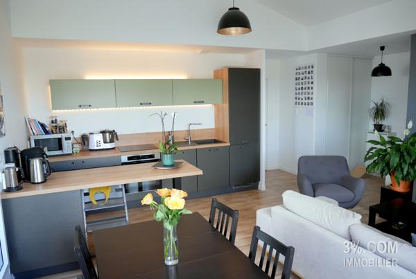 Magnifique T3 de 65,10 m² avec terrasse de 41 m², 2 places parking Rezé (44400)