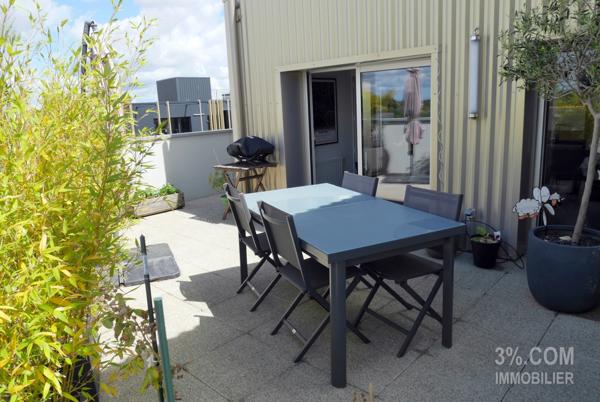 Magnifique T3 de 65,10 m² avec terrasse de 41 m², 2 places parking Rezé (44400)