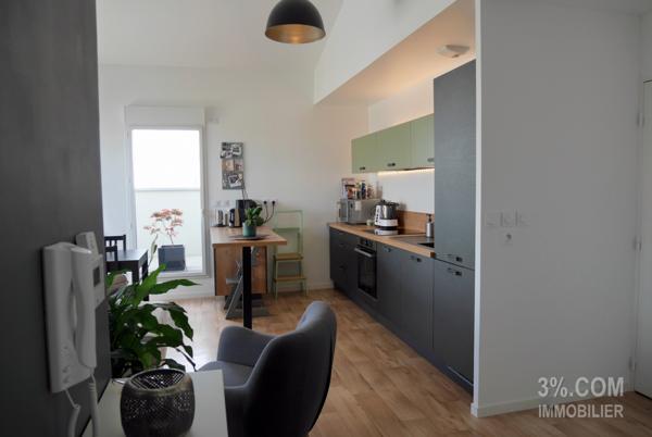 Magnifique T3 de 65,10 m² avec terrasse de 41 m², 2 places parking Rezé (44400)