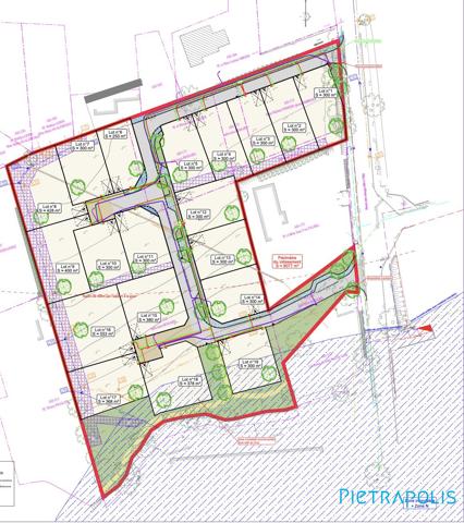 TERRAIN LIBRE CONSTRUCTEUR de 400m2 - centre village SAINT PAUL DE VARAX