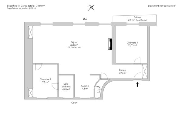 Appartement Paris 7 e - CLER / GRENELLE