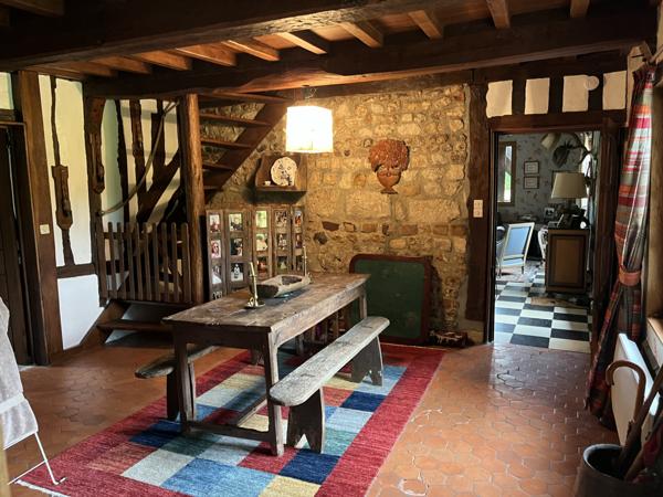 Honfleur (14600) EXCLUSIVITE ! AUTHENTIQUE CHAUMIERE AVEC PISCINE !