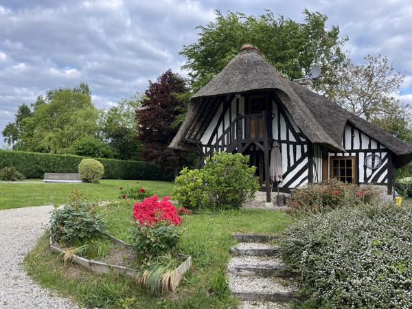 Honfleur (14600) EXCLUSIVITE ! AUTHENTIQUE CHAUMIERE AVEC PISCINE !