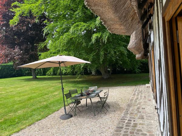 Honfleur (14600) EXCLUSIVITE ! AUTHENTIQUE CHAUMIERE AVEC PISCINE !