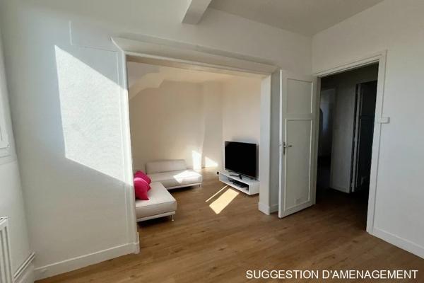 Appartement Le Havre 2 pièce(s) - Graville - entièrement refait.