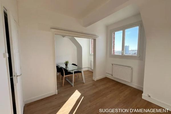 Appartement Le Havre 2 pièce(s) - Graville - entièrement refait.