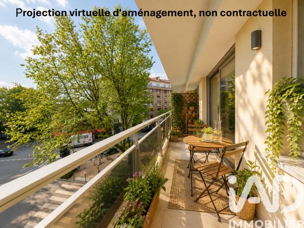Appartement à vendre 2 pièces 55 m² Courbevoie