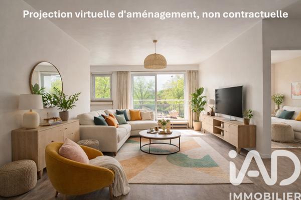 Appartement à vendre 2 pièces 55 m² Courbevoie