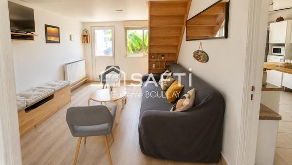 Maison avec deux studios et extérieurs, tout à pied