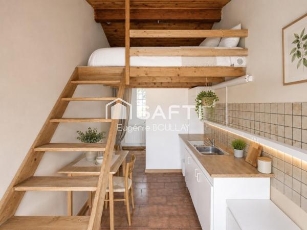Maison avec deux studios et extérieurs, tout à pied