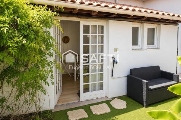 Maison avec deux studios et extérieurs, tout à pied