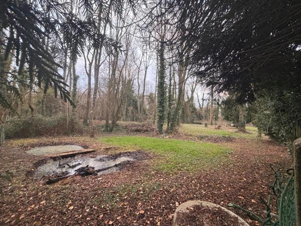 Terrain arboré constructible a vendre