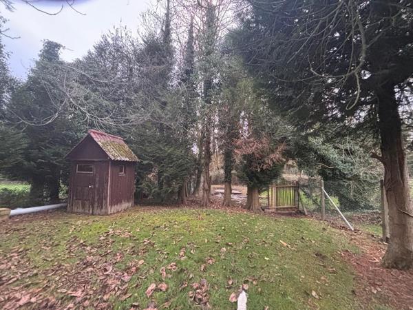 Terrain arboré constructible a vendre