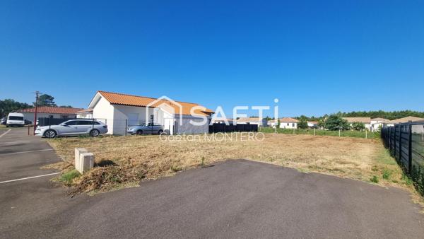 Terrain viabilisé à bâtir – Parentis-en-Born, centre-ville