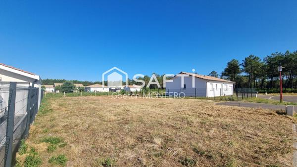 Terrain viabilisé à bâtir – Parentis-en-Born, centre-ville