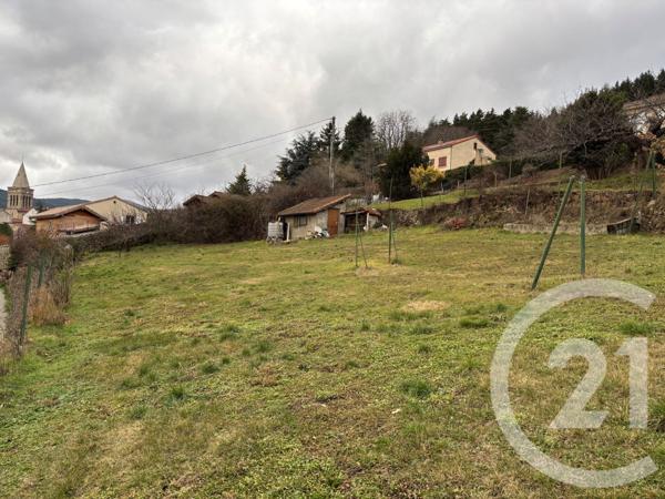 Terrain à vendre  830 m2 VANOSC - 07
