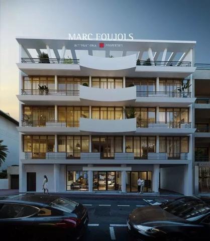 ANTIBES / JUAN-LES-PINS – 2 pièces rénové avec balcon et terrasse dans une résidence de prestige en front de mer