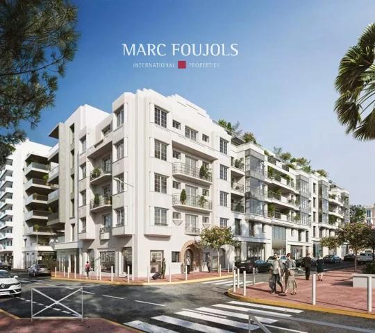 ANTIBES / JUAN-LES-PINS – 2 pièces rénové avec balcon et terrasse dans une résidence de prestige en front de mer