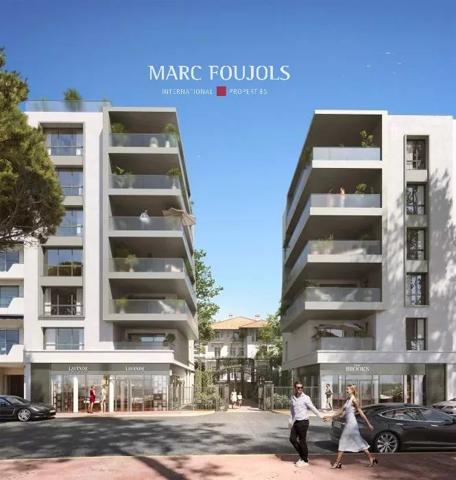ANTIBES / JUAN-LES-PINS – 2 pièces rénové avec balcon et terrasse dans une résidence de prestige en front de mer