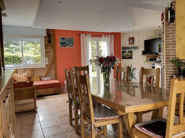 maison 115 m2, 4 chambres avec terrain 1500m2