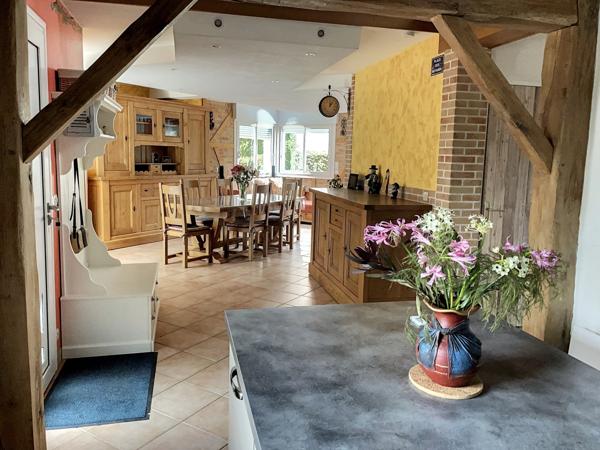 maison 115 m2, 4 chambres avec terrain 1500m2