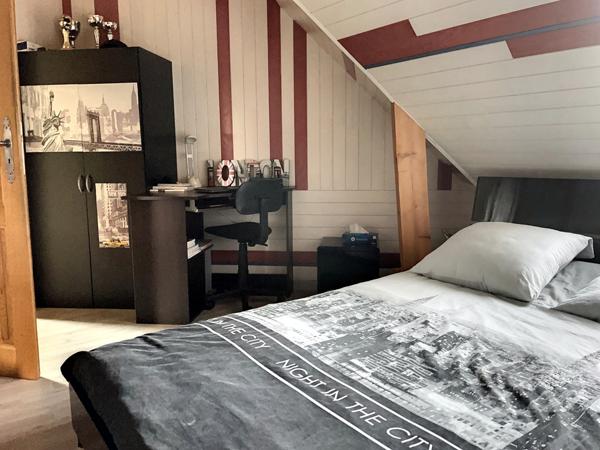 maison 115 m2, 4 chambres avec terrain 1500m2