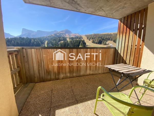 T2 VUE MONTAGNE PROCHE DES PISTES