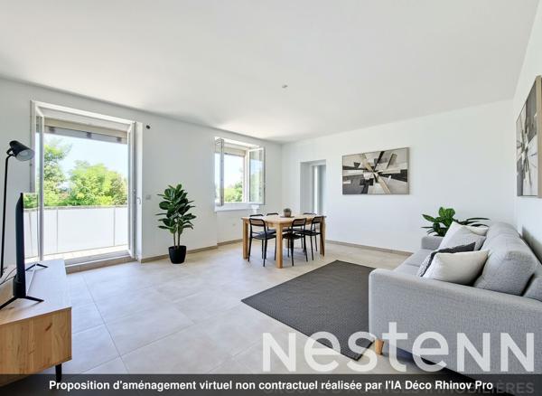 ST BONNET DE MURE LE HAUT secteur Chat Perché - Type 4 de 98 m² avec terrasse et cave