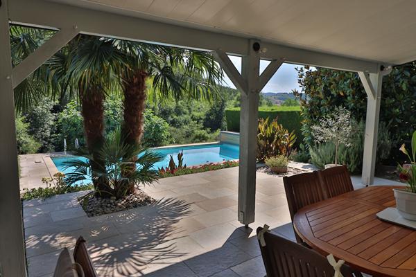 Maison Sourcieux Les Mines 7 pièce(s), 4 ch, jardin, piscine, vue