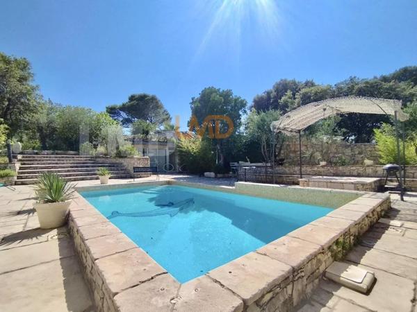 Une propriété d’exception aux portes de Nîmes, en pleine garrigue