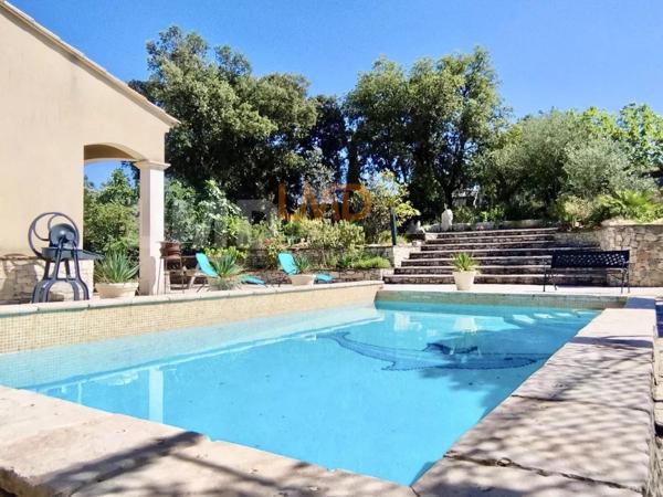 Une propriété d’exception aux portes de Nîmes, en pleine garrigue