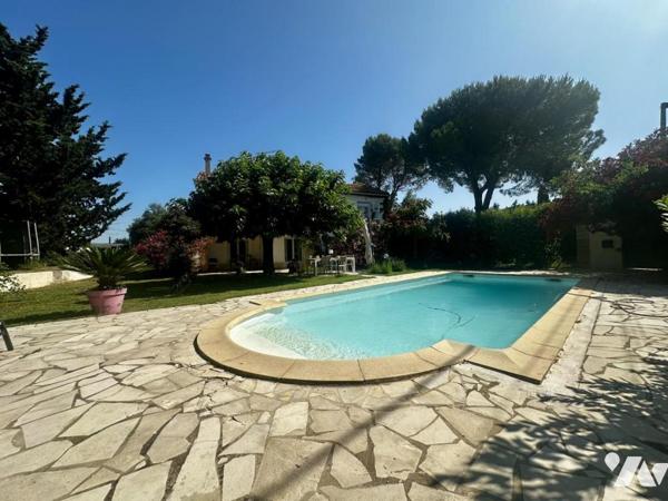 Maison 6 chambres jardin piscine