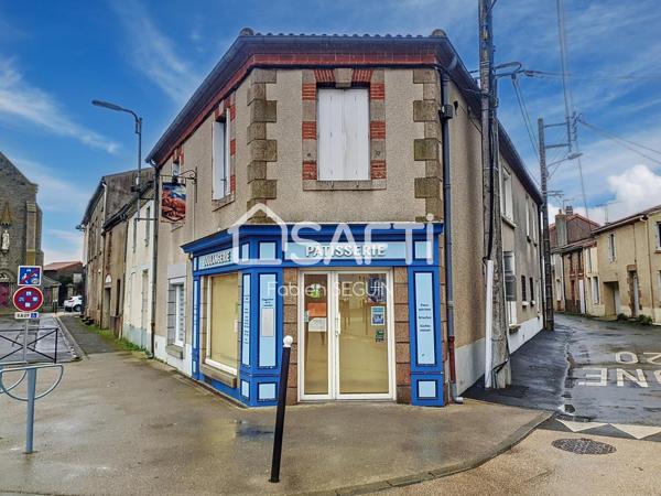 Maison de centre bourg intégralement rénovée avec possibilité de créer 2 à 3 appartements supplémentaires