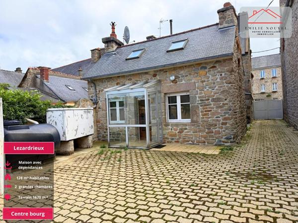 À Lézardrieux, une maison à réinventer pour créer votre futur chez-vous