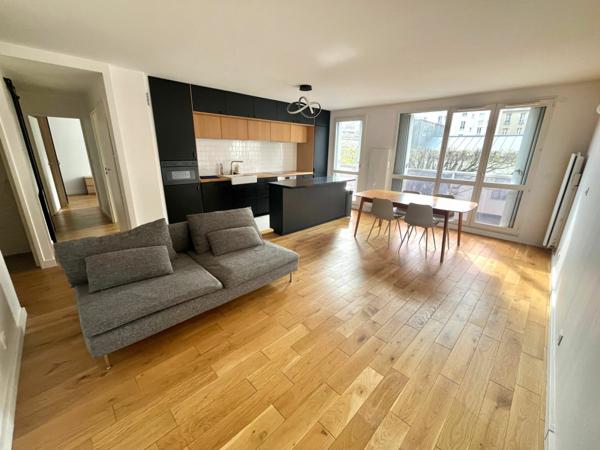 Appartement à louer    3 pièces • 65,27 m2 Pantin