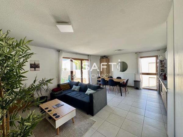 Appartement T3 de 68 m² avec un balcon de 18m2