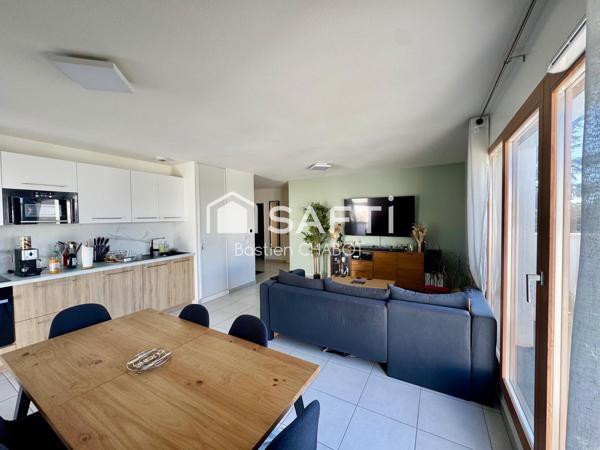 Appartement T3 de 68 m² avec un balcon de 18m2