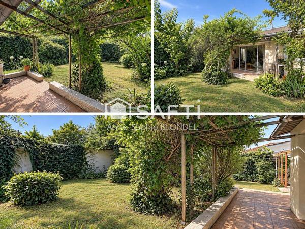 BEGLES Double Echoppe de 144m2 avec jardin, garage et studio indépendant